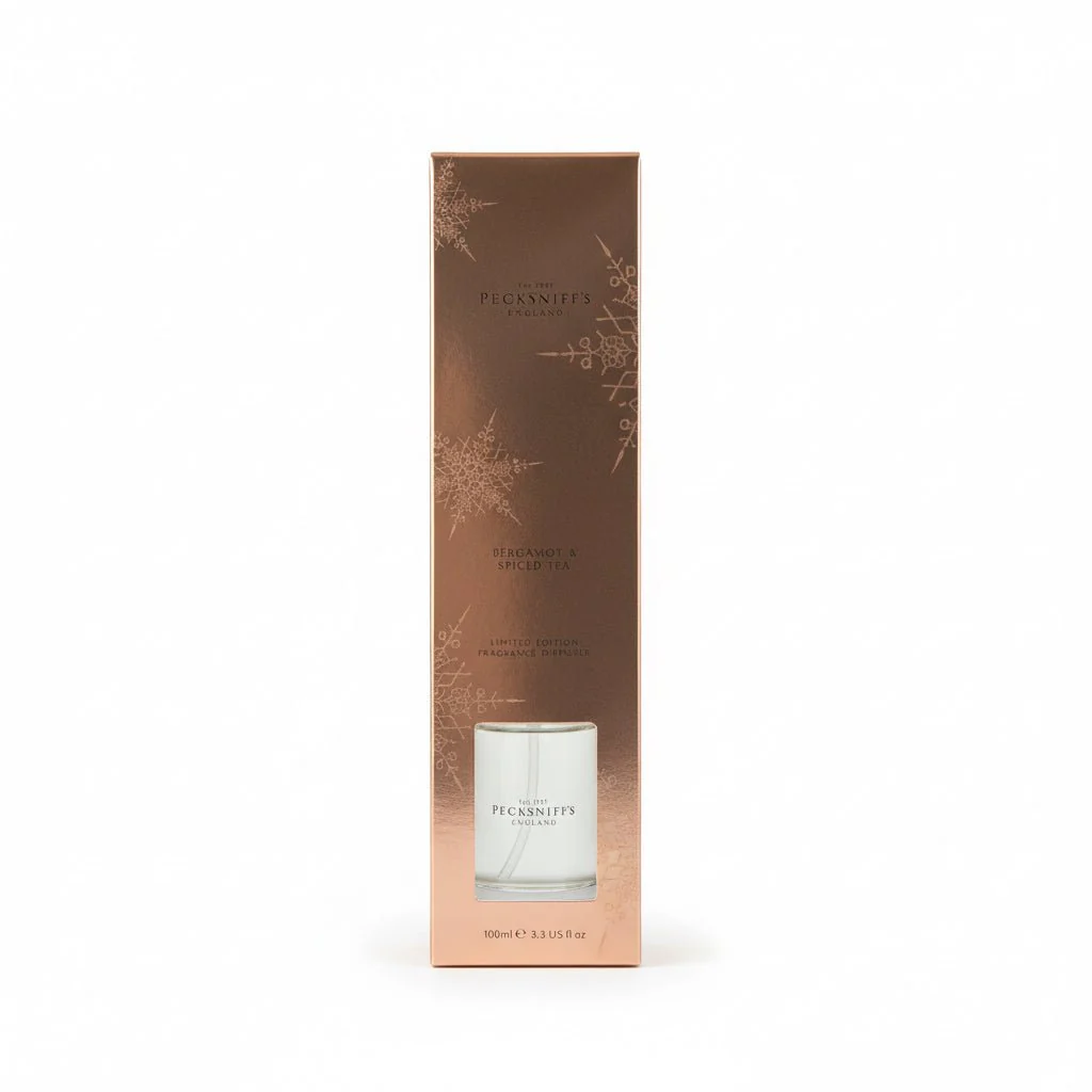 Pecksniff's Bergamot & Spiced Tea Fragrance Diffuser 100ml