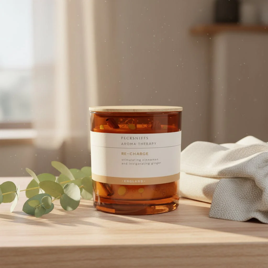 Pecksniffs Cinnamon and Ginger Aromatherapy Candle - 595g - Image 3