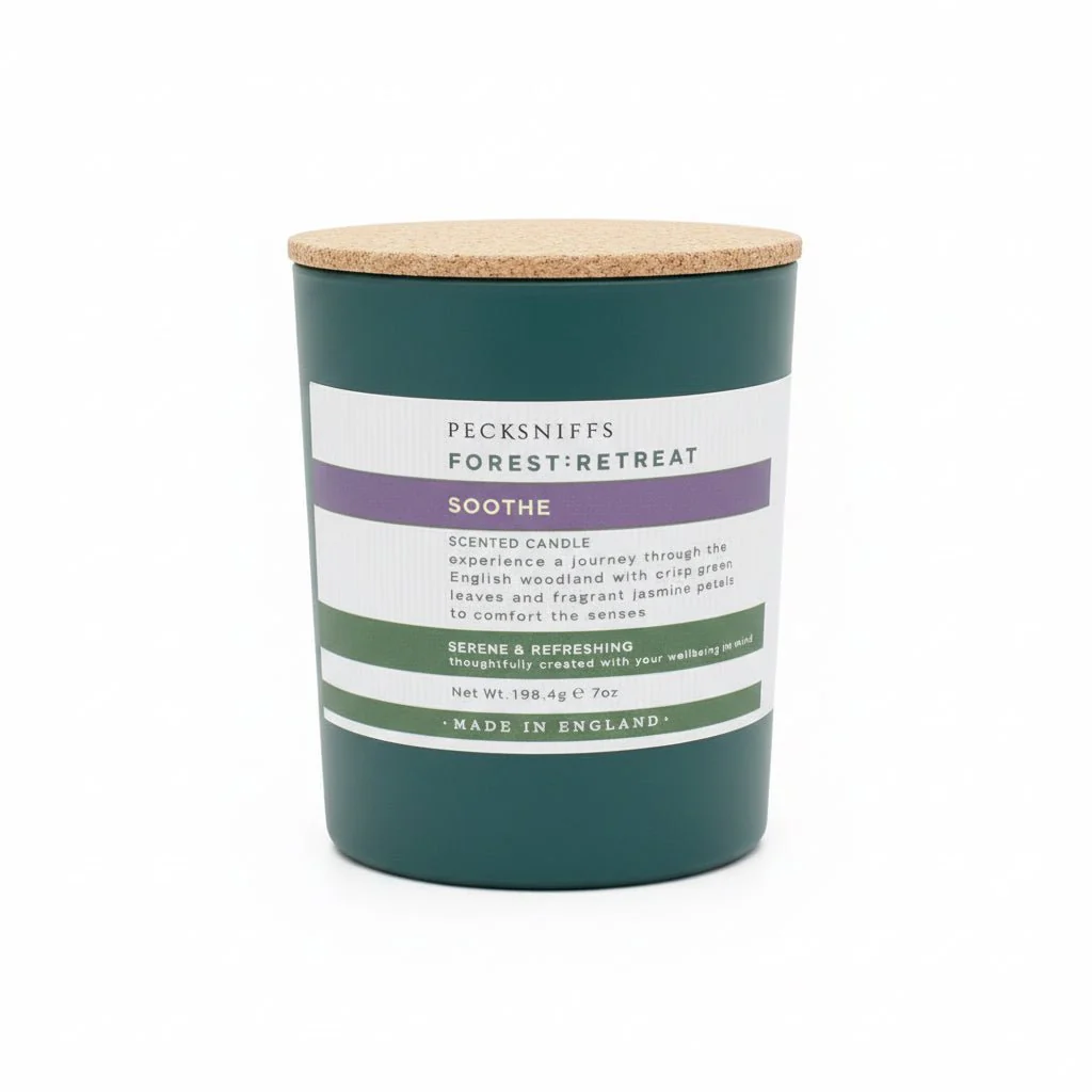 Pecksniffs Forest Retreat Soothe Scented Candle with Jasmine 198g