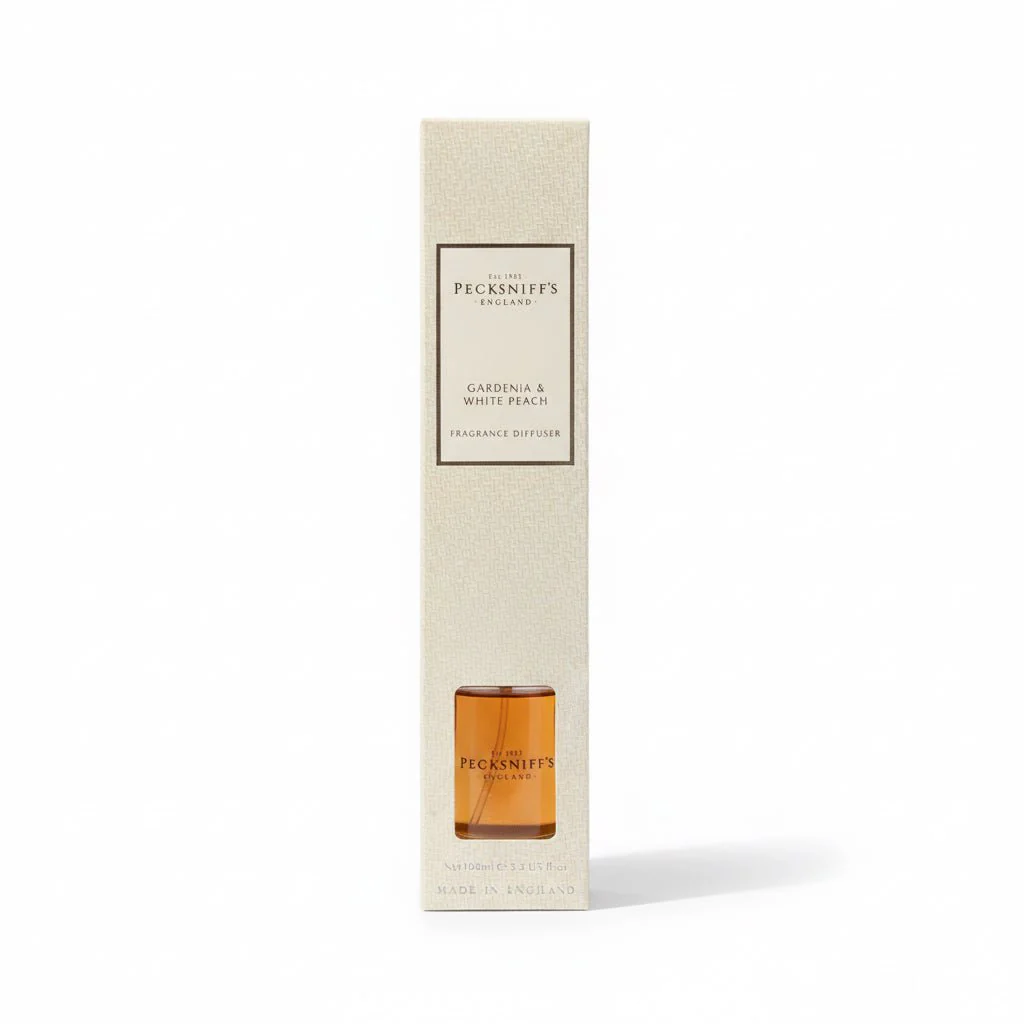 Pecksniff's Gardenia & White Peach Fragrance Diffuser 100ml