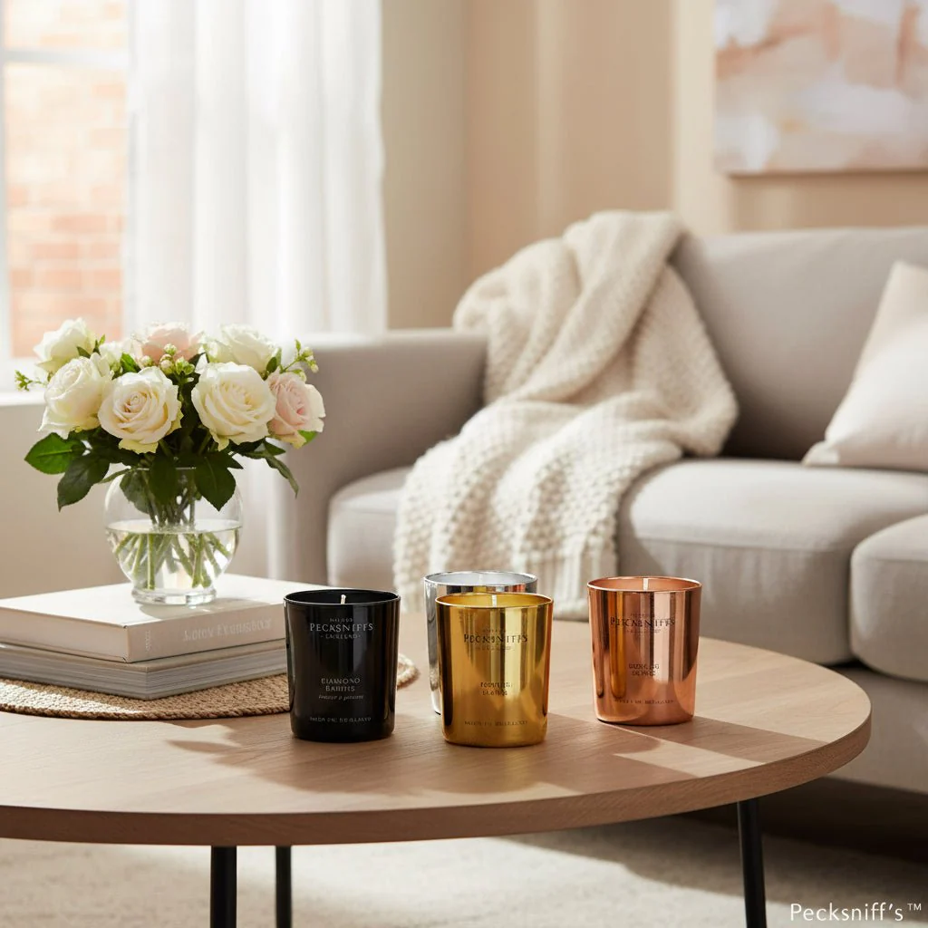 Pecksniff’s Luxury Fragranced Jewel Candle Gift Set - Image 2