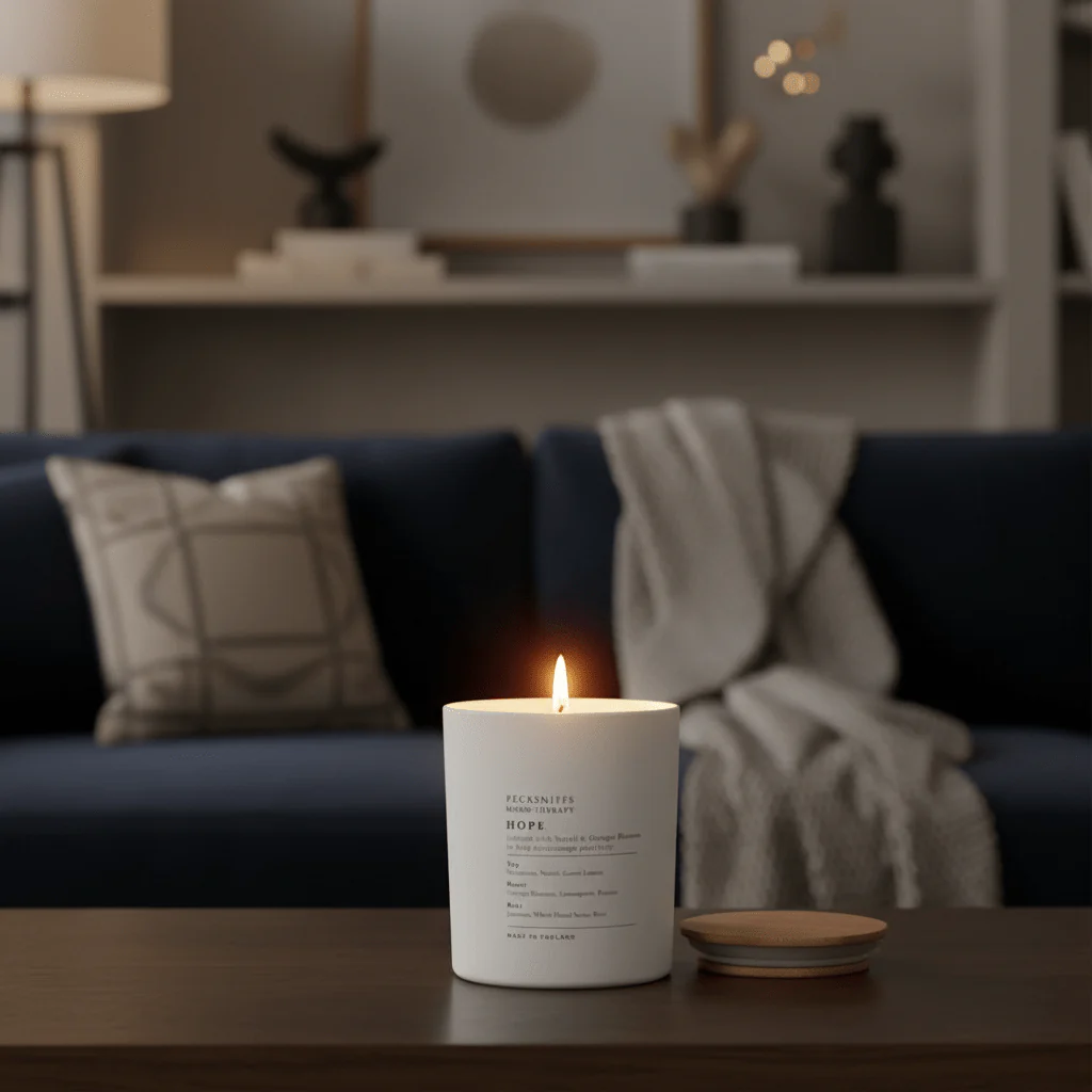 Pecksniffs Mood Therapy Hope Neroli & Orange Blossom Scented Candle 184g (1 Wick) - Image 2