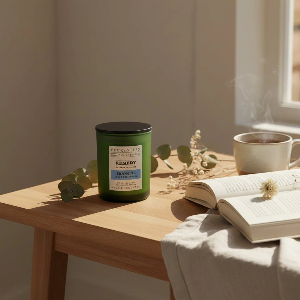 Pecksniffs Remedy Tranquil Scented Candle 100g - Image 2