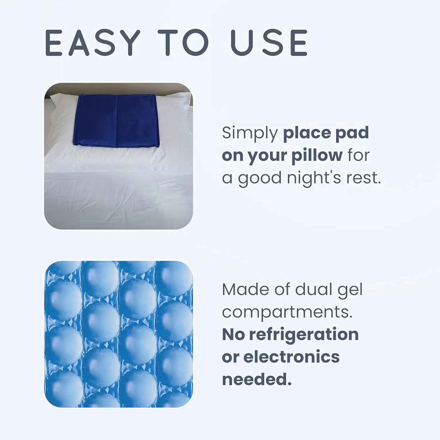 Cooling Gel Pillow - Medium (30x40 CM) - Image 4