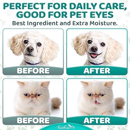 Pet Eye Wipes for Cats and Dogs - Tear Stain Cleaner - Image 2