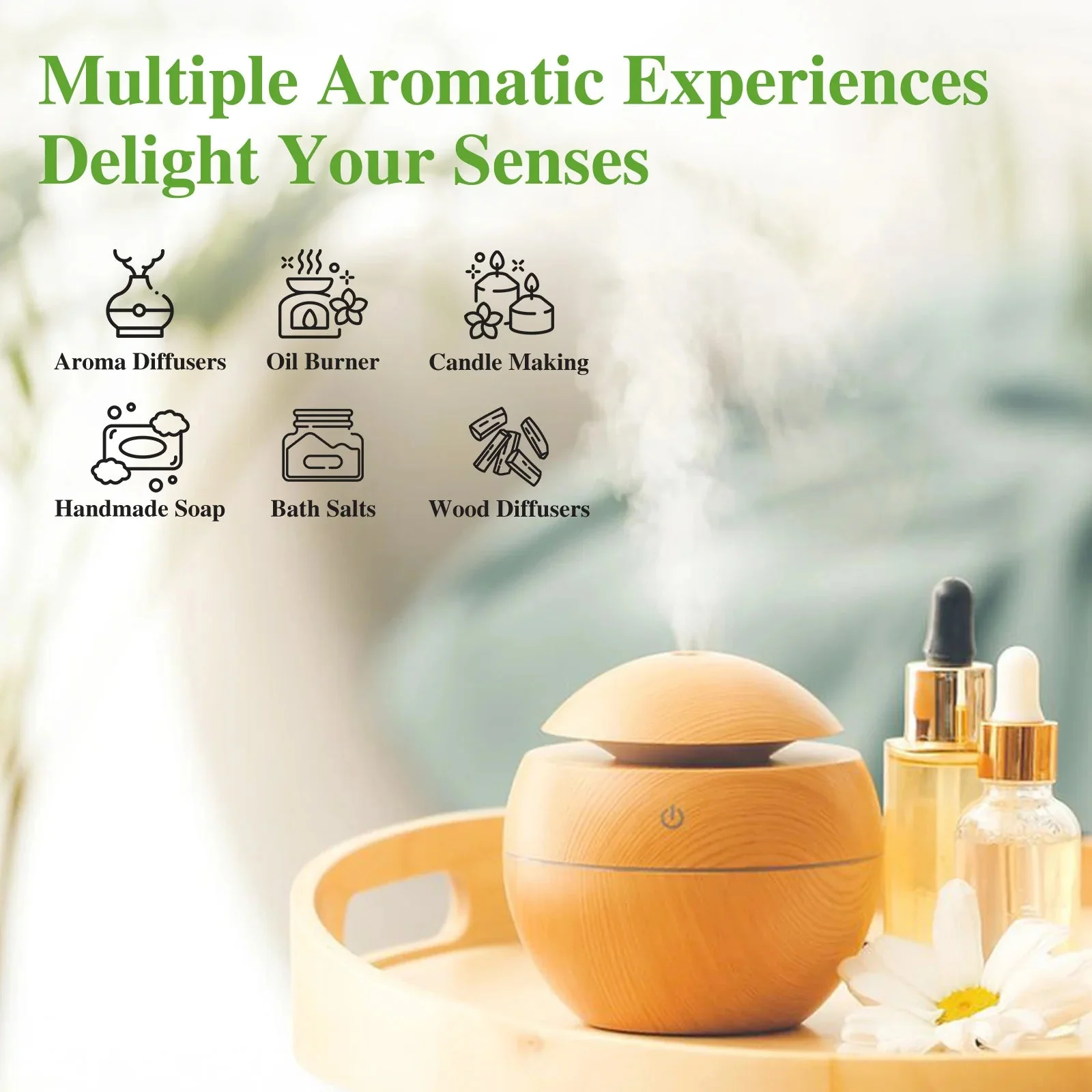 PHATOIL Essential Oils For Aromatherapy & Diffuser - 100ml (Various Scents) - Image 8