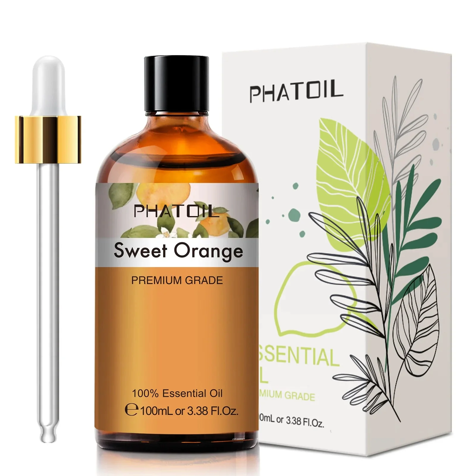 PHATOIL Essential Oils For Aromatherapy & Diffuser - 100ml (Various Scents) - Image 2