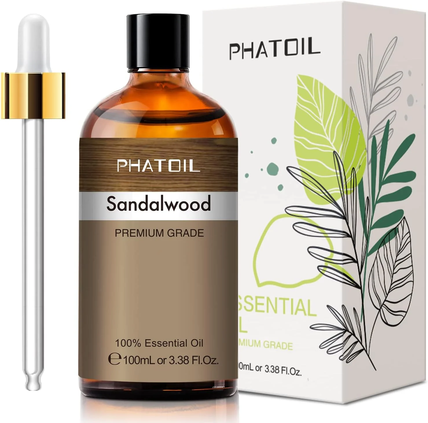 PHATOIL Essential Oils For Aromatherapy & Diffuser - 100ml (Various Scents) - Image 5