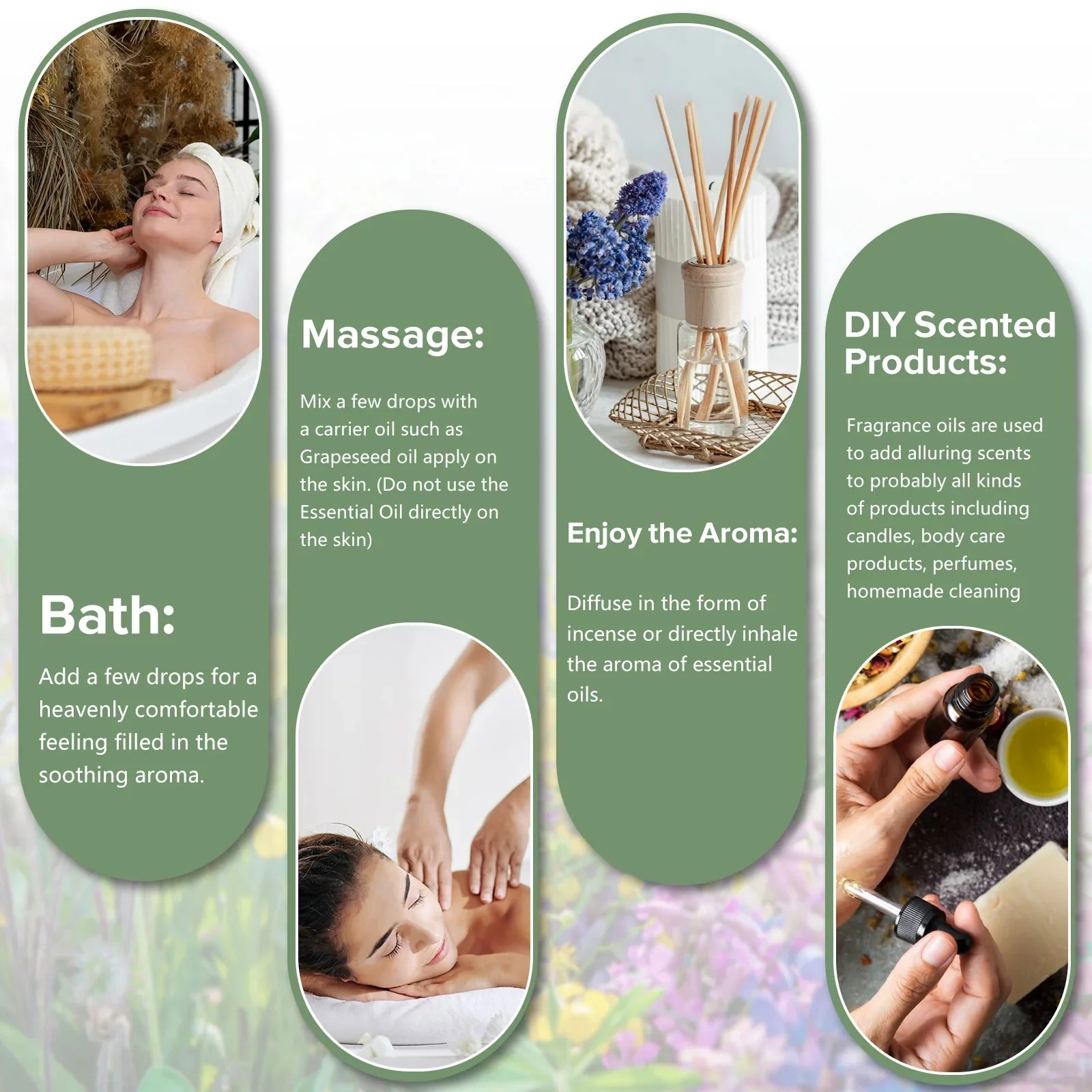 PHATOIL Eucalyptus Essential Oil For Aromatherapy & Diffuser - 100ml - Image 6