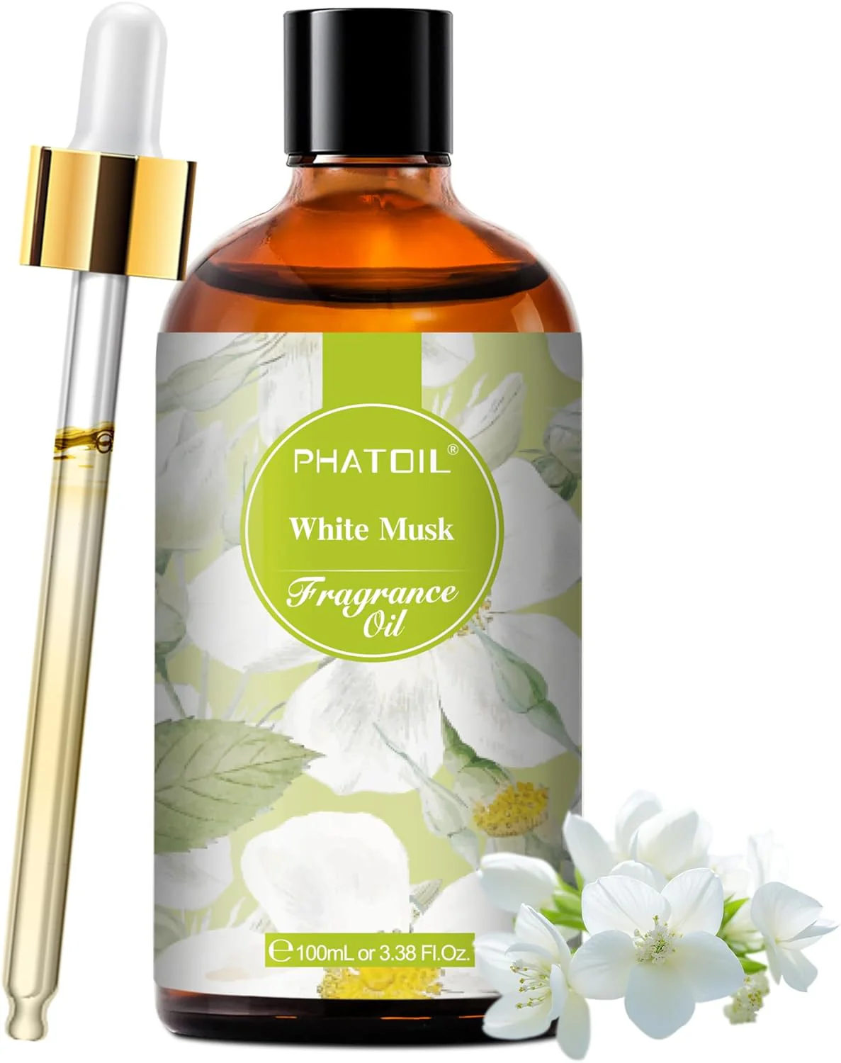 PHATOIL White Musk Fragrance Oil for Aromatherapy & Diffuser - 100ml - Image 4