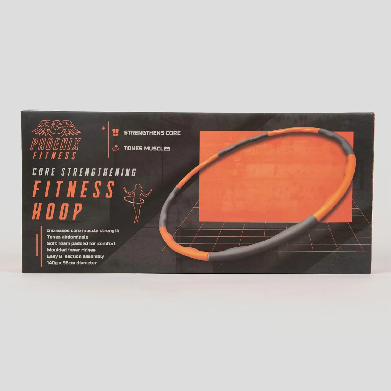 Phoenix Fitness Weighted Hula Hoop - Exercise Ring for Weight Loss - Image 3