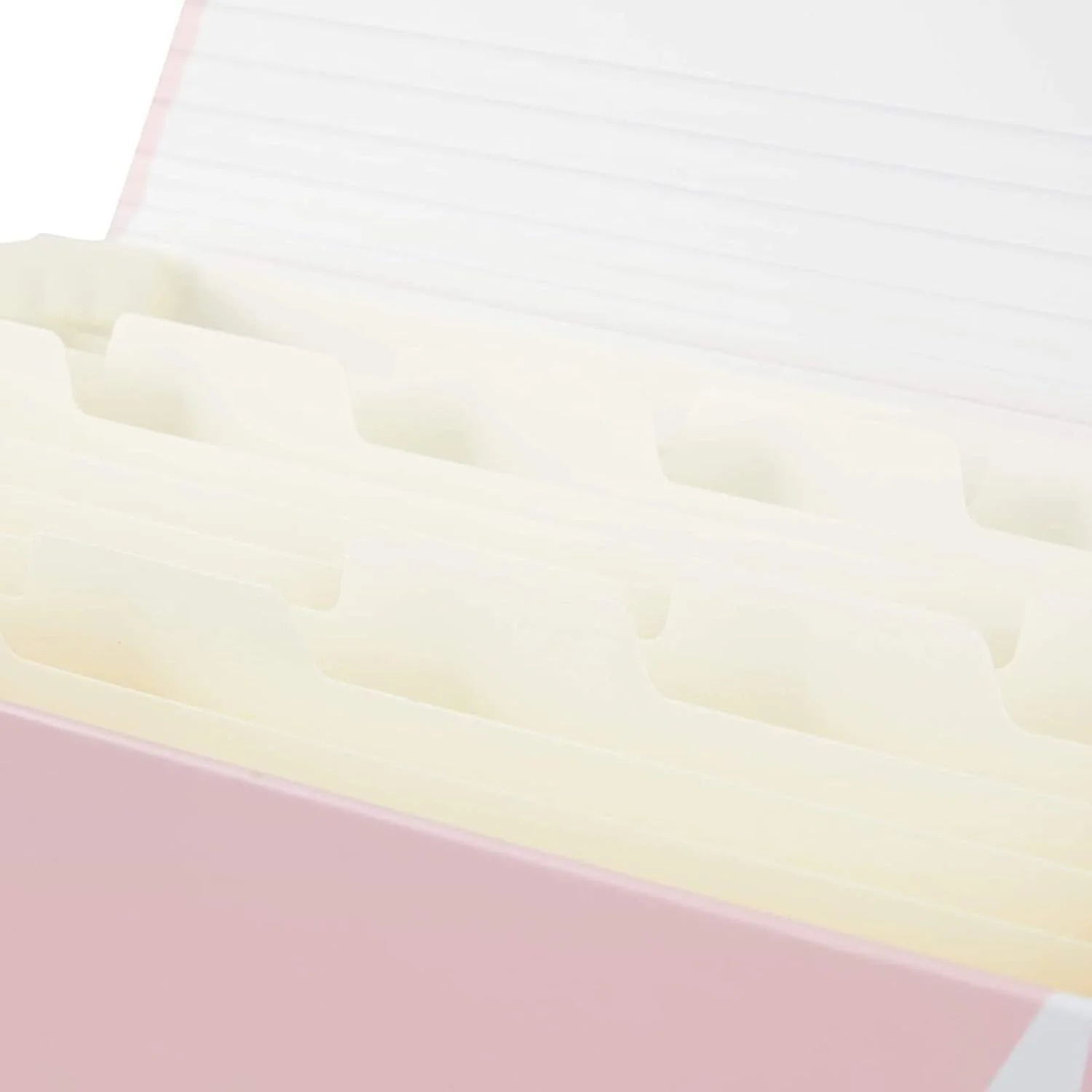 Pink Geometric Patterned Document Organiser Folder 10 pockets - Image 2