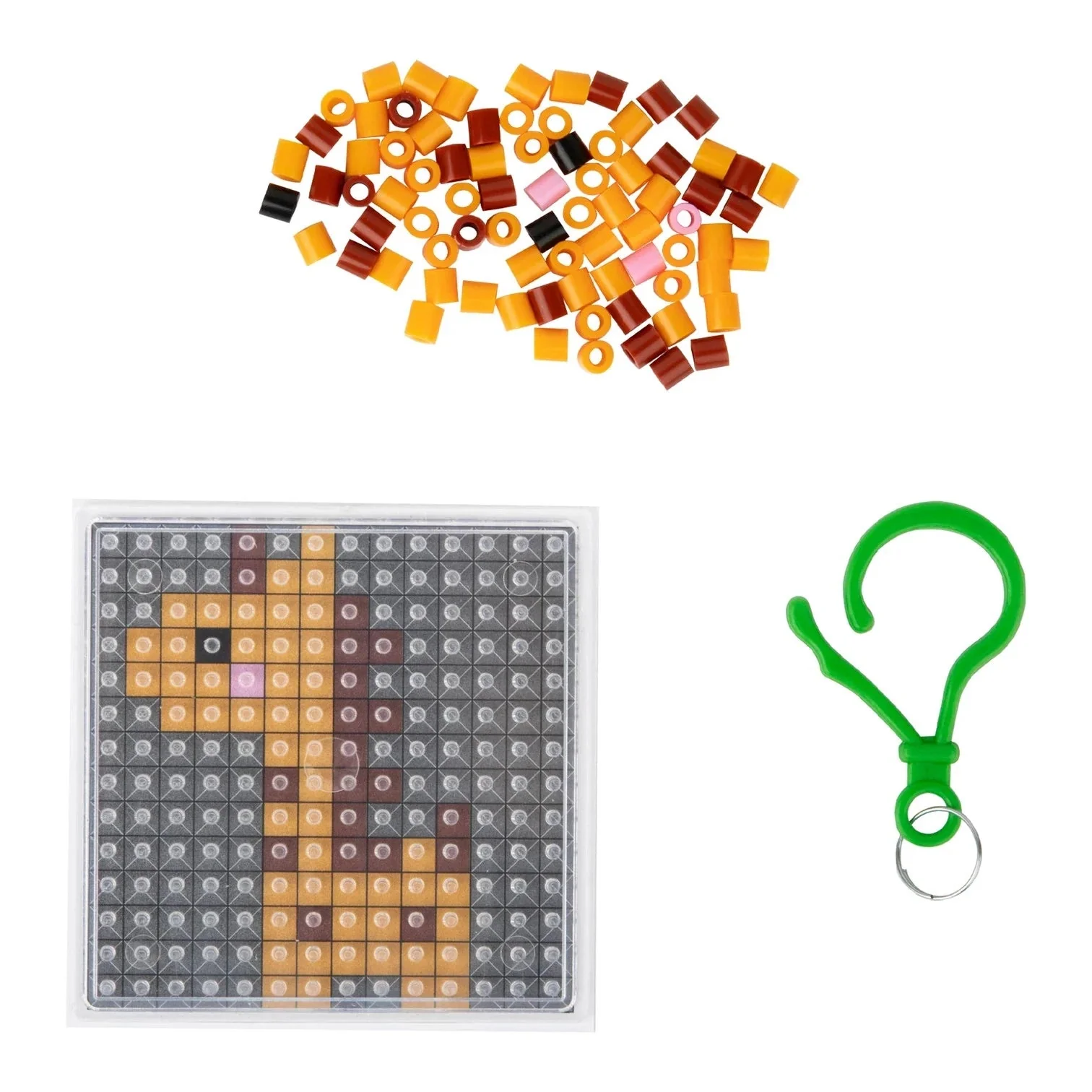 Pixel Pixel Bead Activity Set Giraffe Keychain - Image 2
