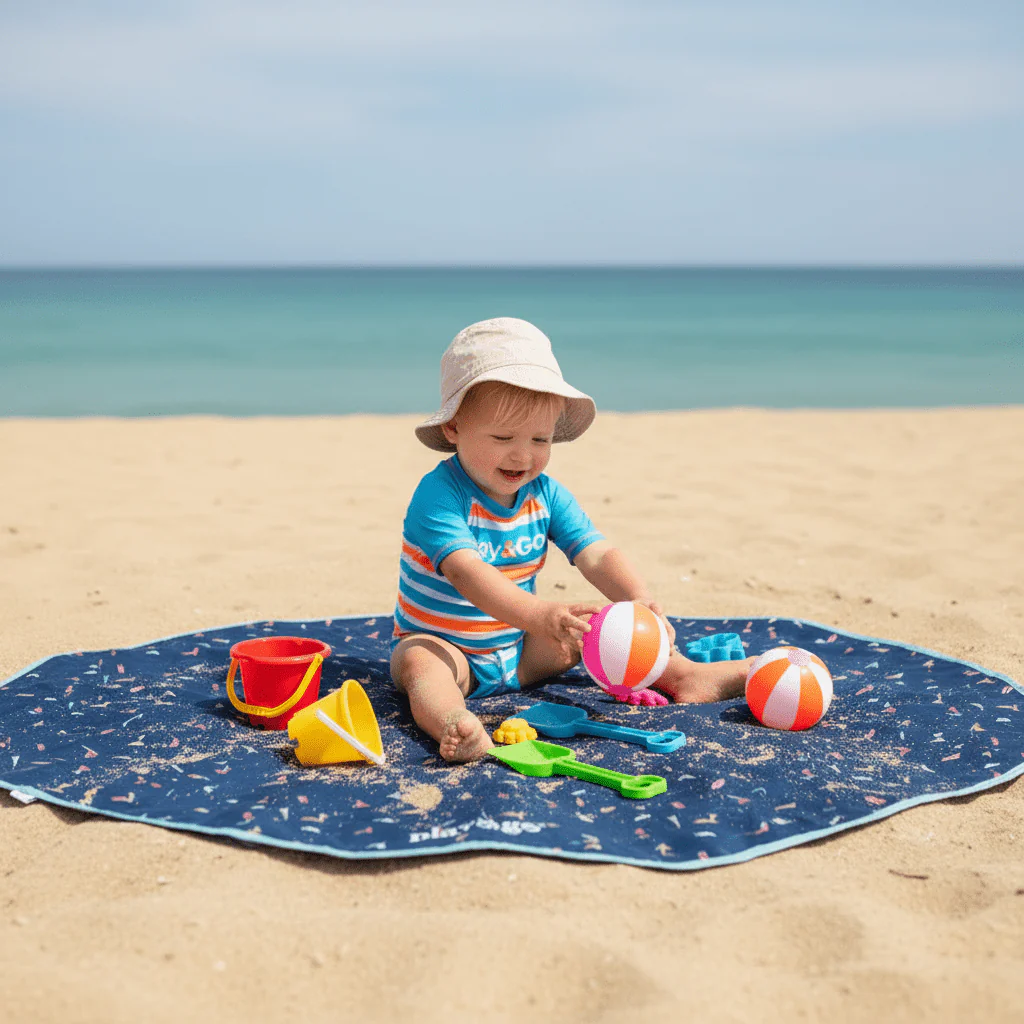 Play&Go Outdoor Surf Print Kids Storage Bag - Image 2