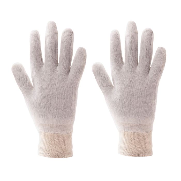Portwest Knitwrist Work Gloves - Beige (XL) 12 Pairs