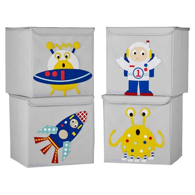 Potwells Designs Kids Storage Box - Alien - Image 4