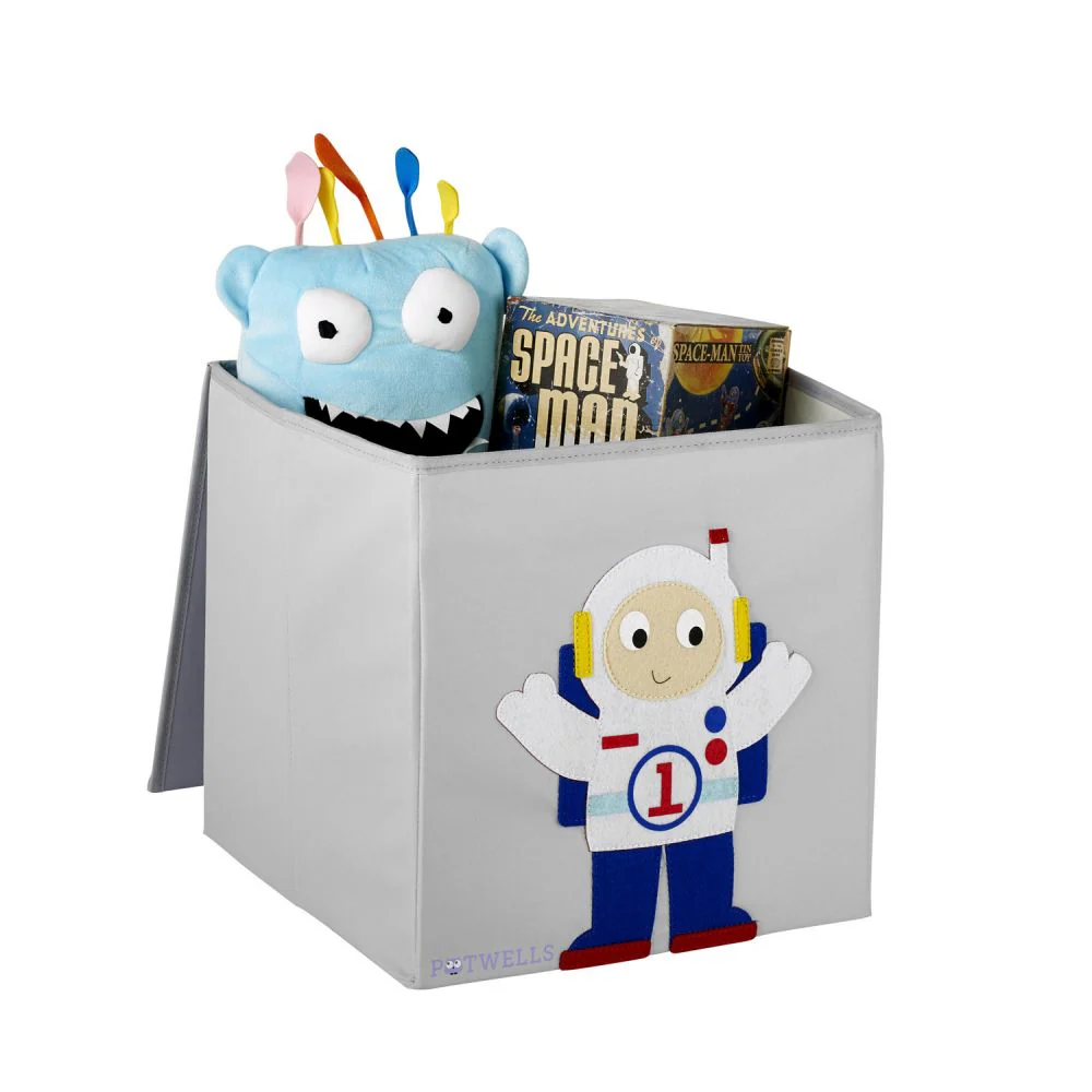 Potwells Designs Kids Storage Box - Astronaut - Image 4