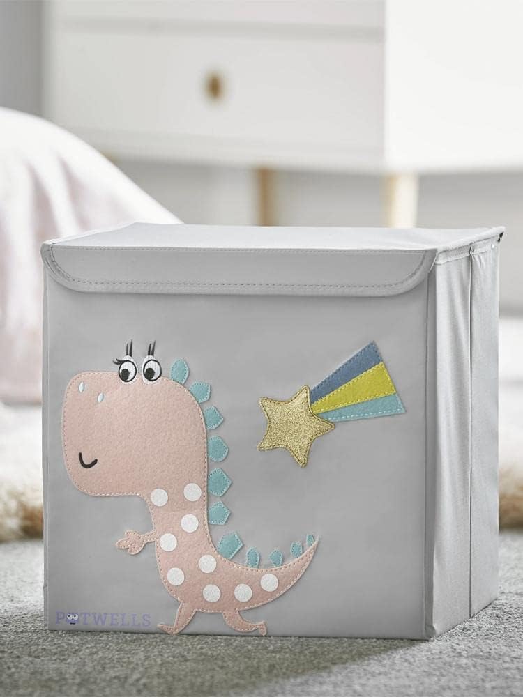 Potwells Designs Kids Storage Box - Dinosaur - Image 3