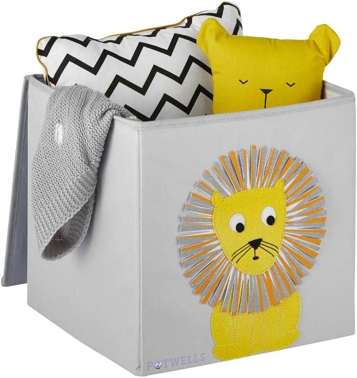 Potwells Designs Kids Storage Box - Lion