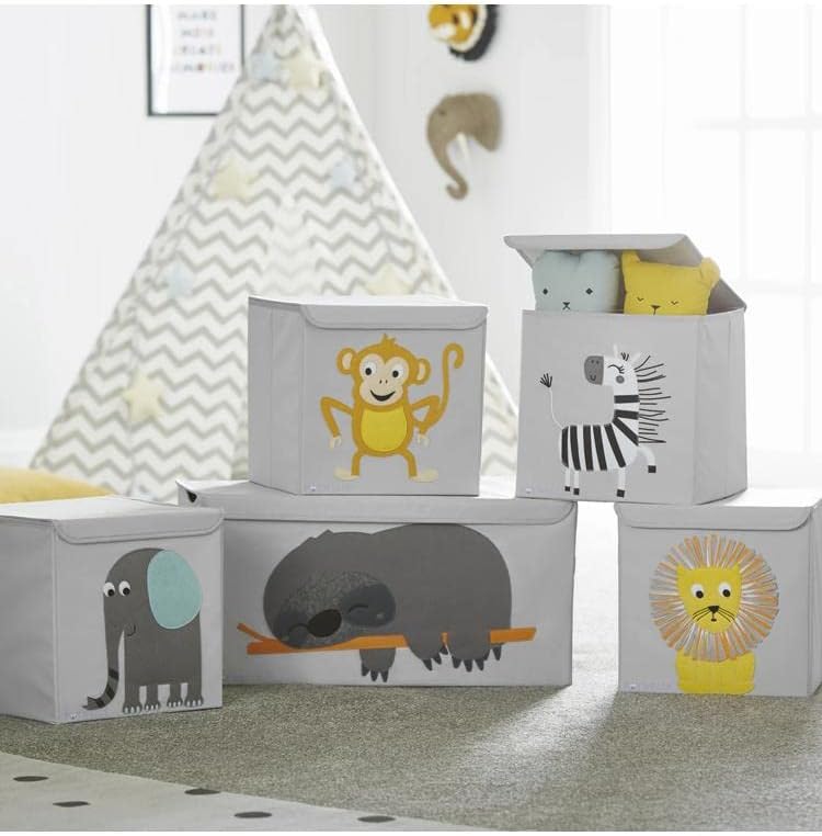 Potwells Designs Kids Storage Box - Lion - Image 4