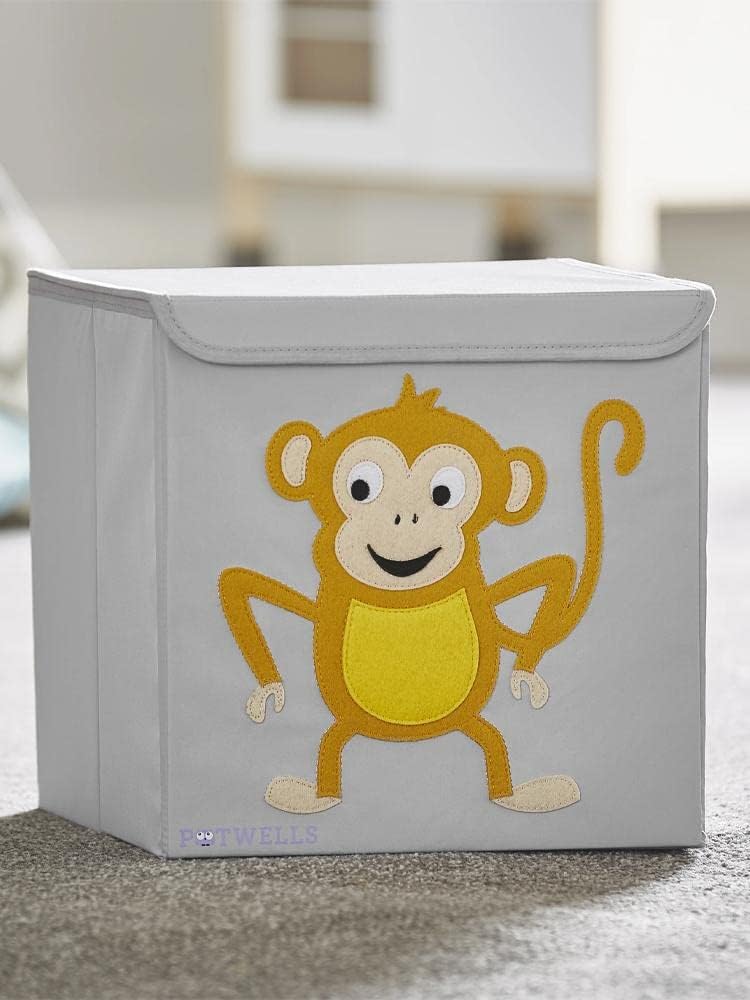 Potwells Designs Ltd Kids Storage Box - Monkey - Image 3