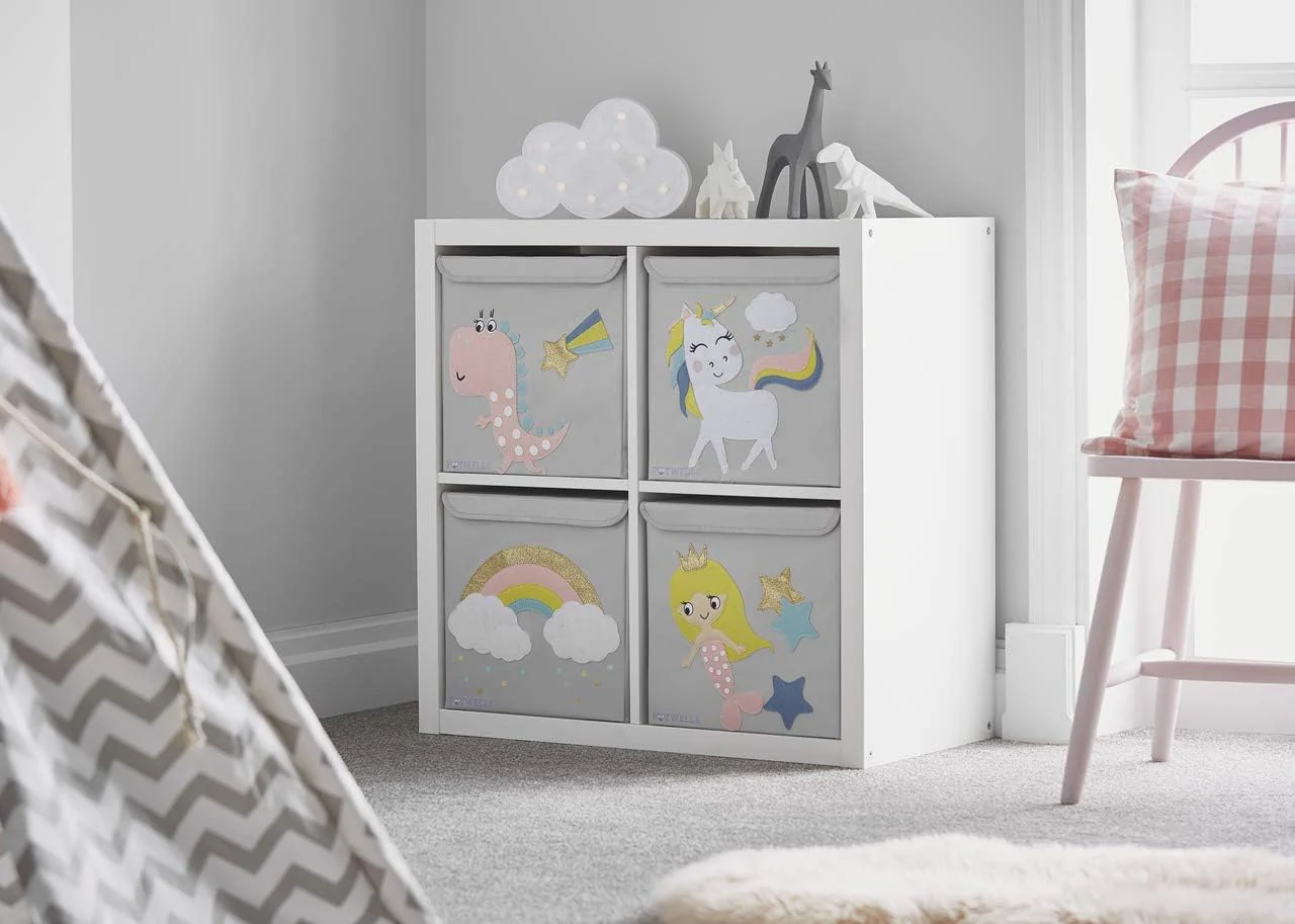Potwells Designs Ltd Kids Storage Box - Unicorn - Image 5