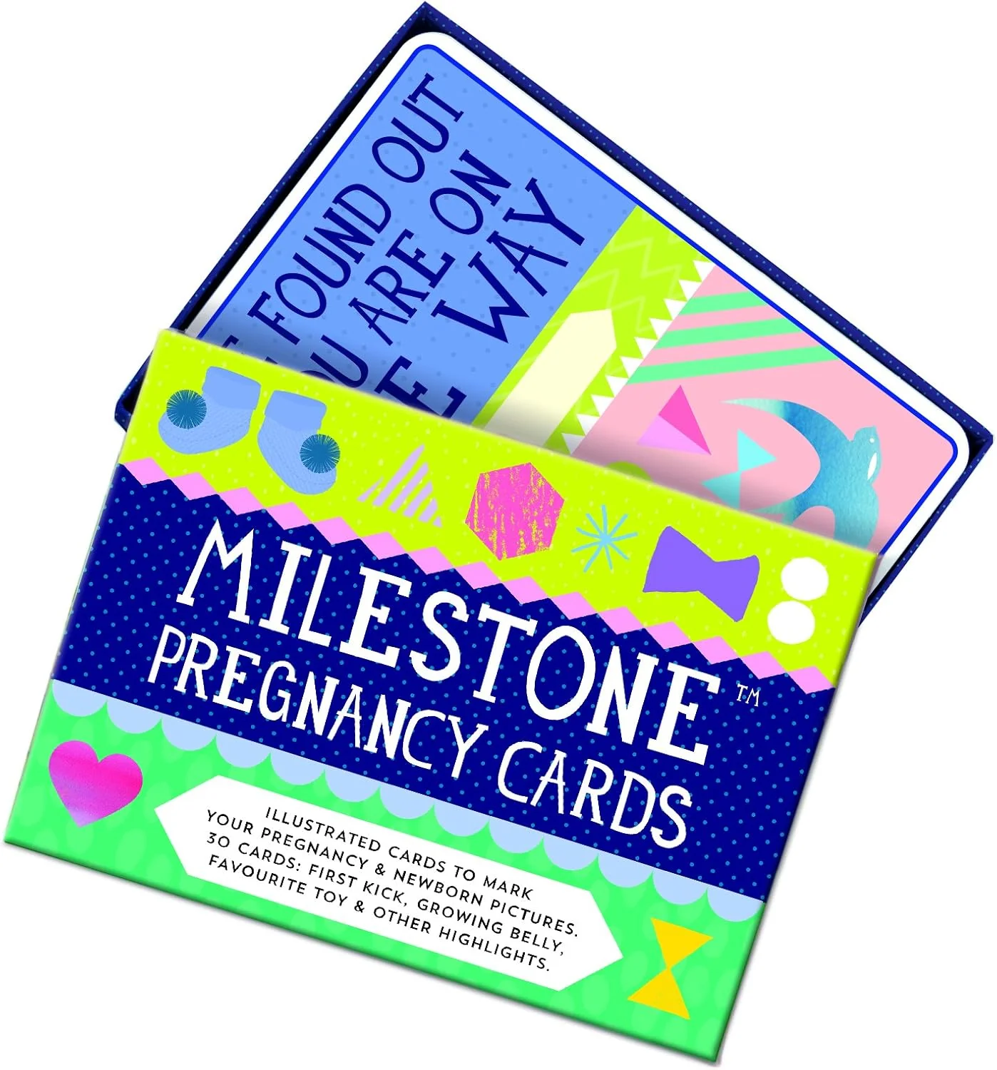 Pregnancy Keepsake Cards by Milestone - Newborn’s First Year Memories - Image 2