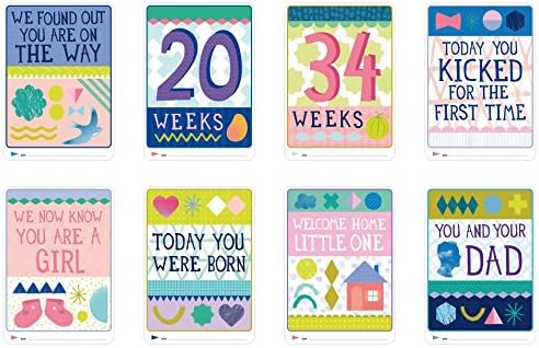 Pregnancy Keepsake Cards by Milestone - Newborn’s First Year Memories - Image 7