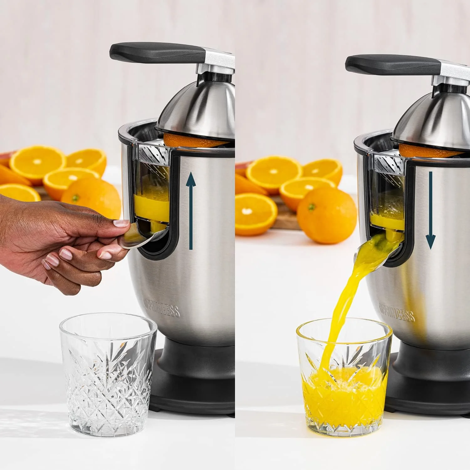 Princess Professional Master Juicer - 160W Stainless Steel - Image 6