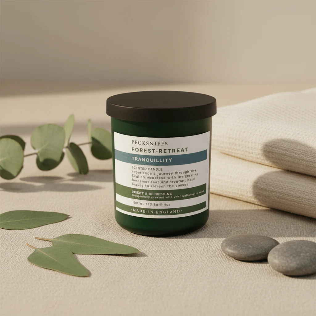 Pecksniffs Forest Retreat Scented Candle Tranquillity - 113g - Image 2