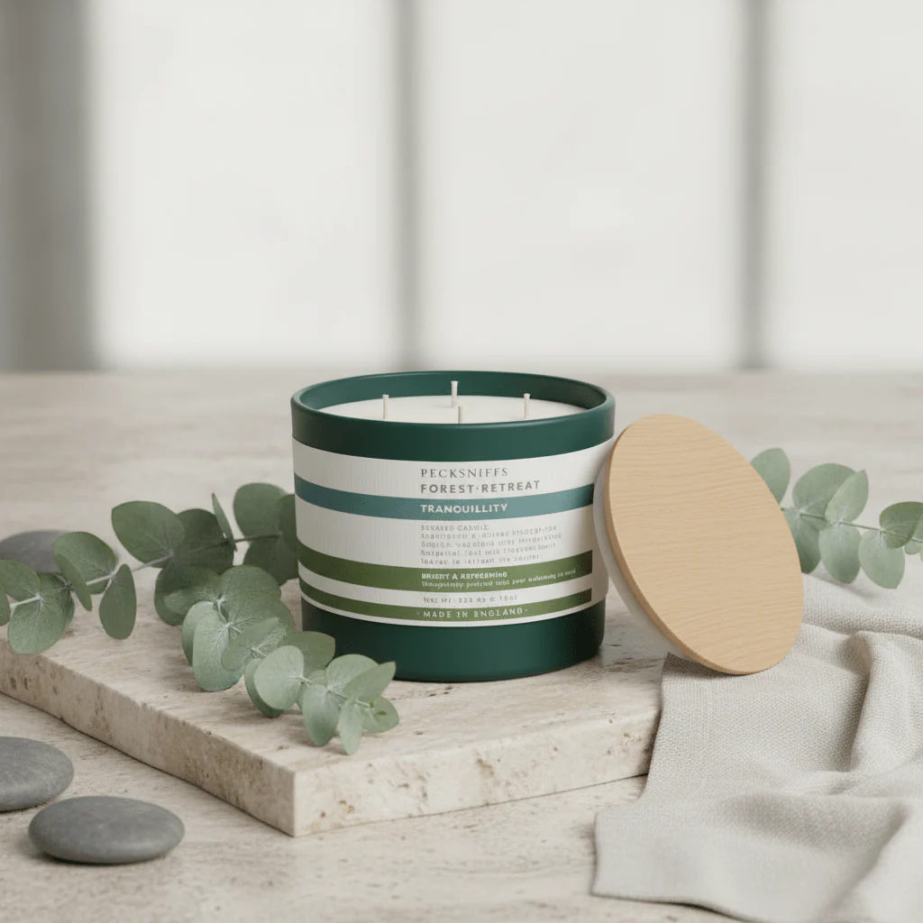 Pecksniffs Forest Retreat Tranquillity Scented Candle 283g - Image 2