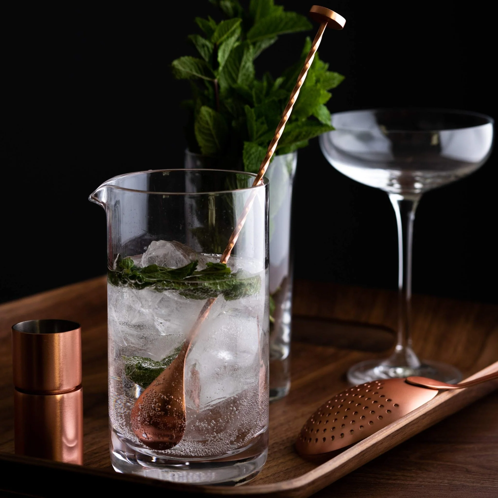 Lunar Oceans Stirred Cocktail Making Set | (Copper) - Image 5