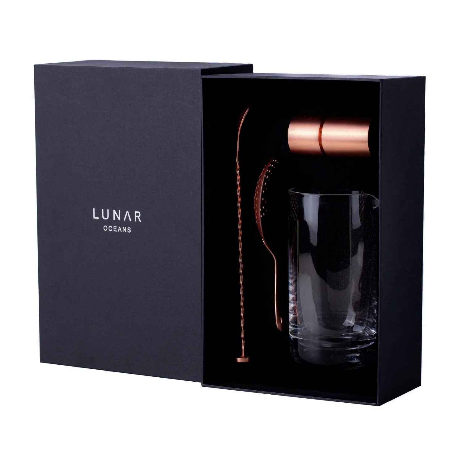 Lunar Oceans Stirred Cocktail Making Set | (Copper) - Image 6