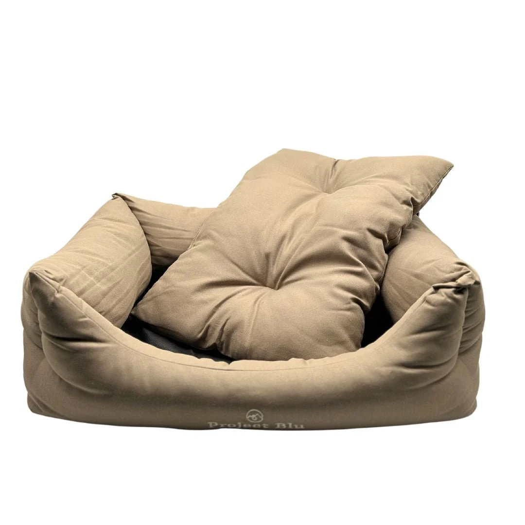Project Blu Sustainable Brown Dog Cat Bed - Small - Image 2