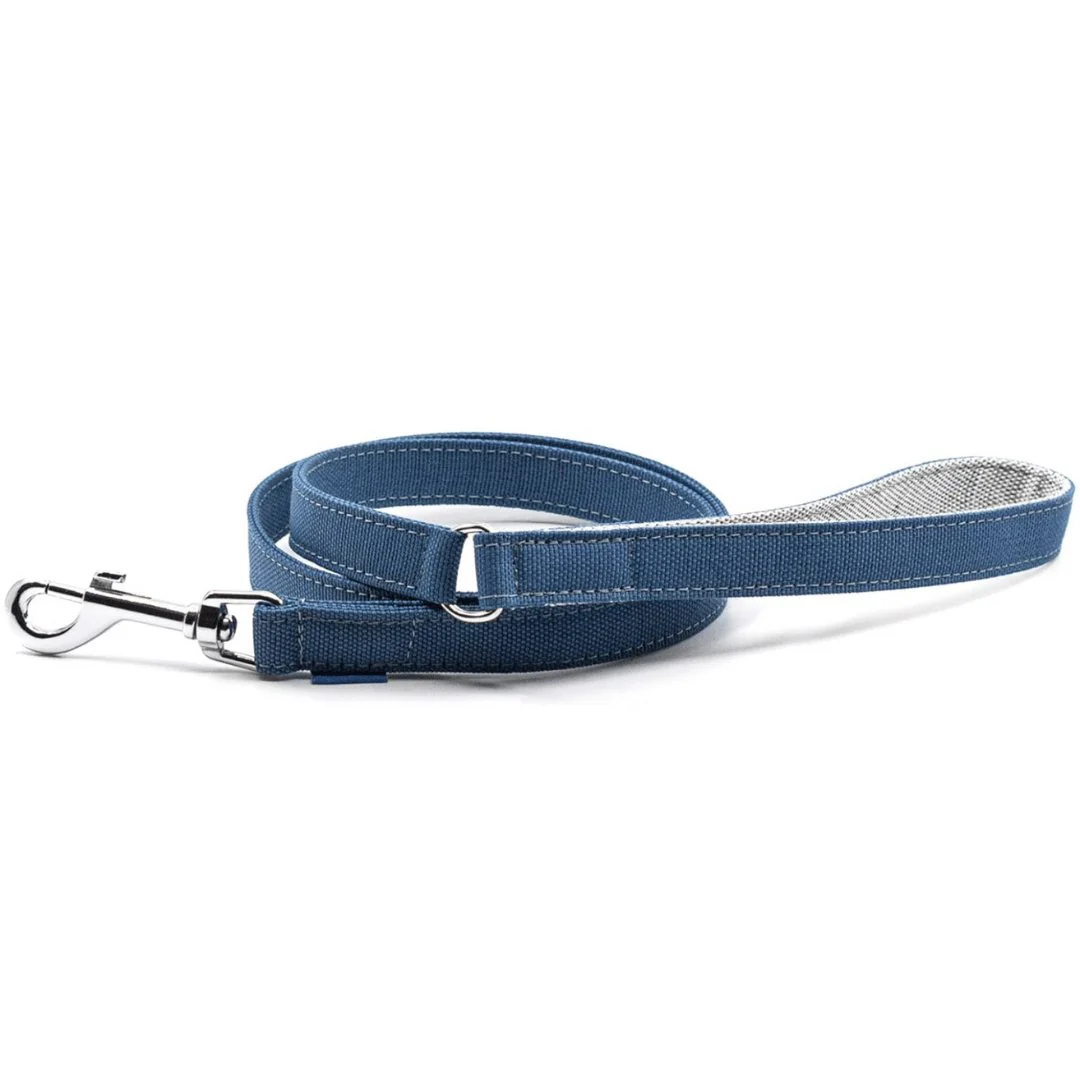 Project Blu Marlin Blue Fabric Dog Leash - 110cm