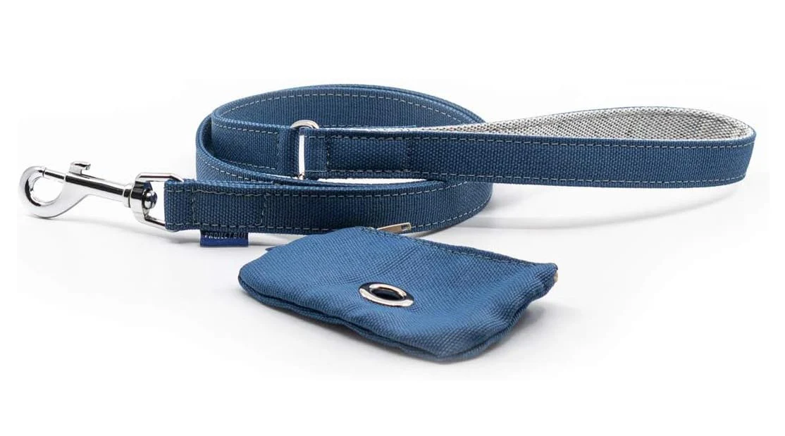 Project Blu Marlin Blue Fabric Dog Leash - 110cm - Image 2