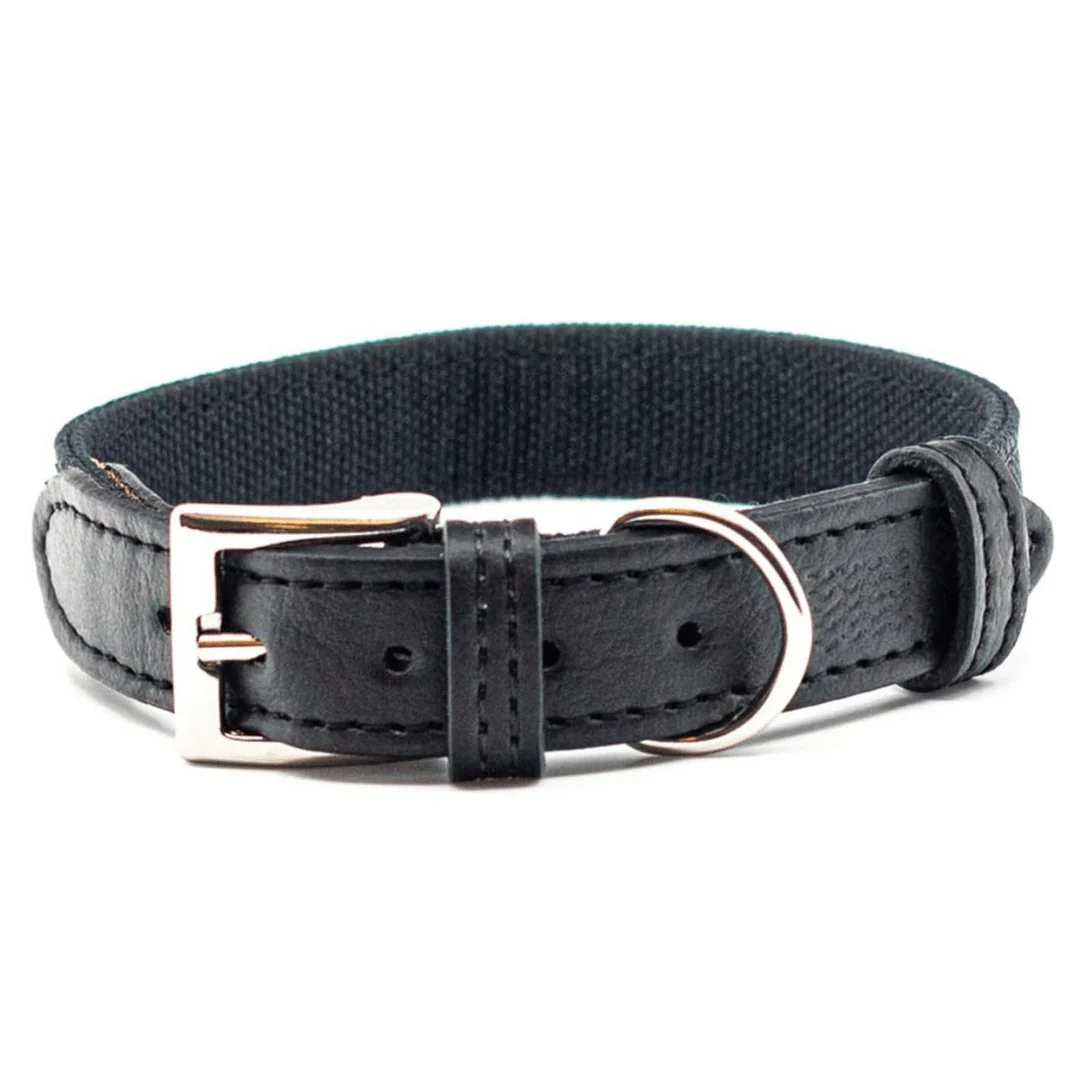 Project Blu Santorini Black Leather Collar - Image 2