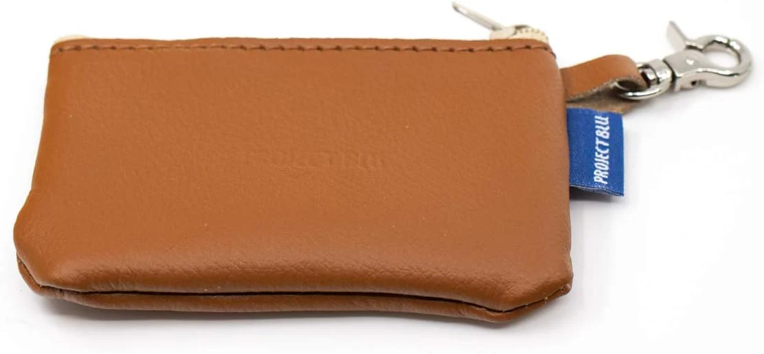 Project Blu Tan Leather Dog Poop Bag Holder - Hamilton - Image 2