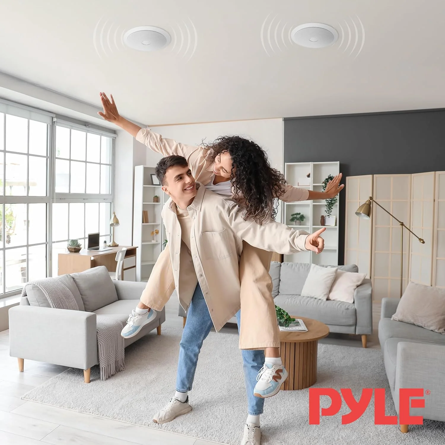 Pyle 2-Way In-Ceiling Speaker 250W - PDIC81RD - Image 5