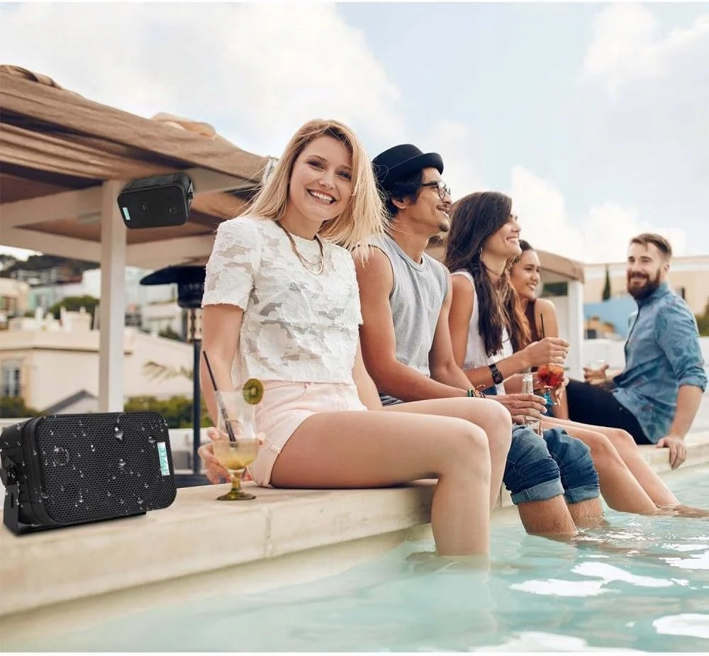 PYLE Dual Waterproof 400W Outdoor Speaker System - 5.25'' Black PDWR40B - Image 2