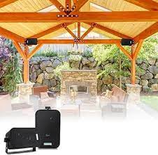 Pyle Waterproof 300W Outdoor Speakers - 3.5 inch x 2 PDWR30B - Image 3