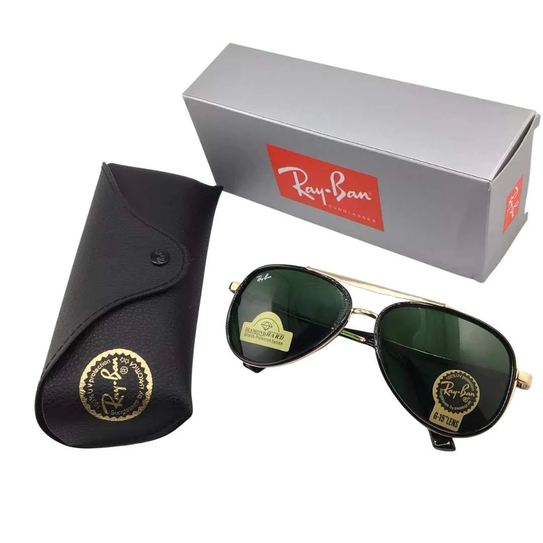 Ray Ban Aviators RB4414 685 Pilot Green Classic - Image 3