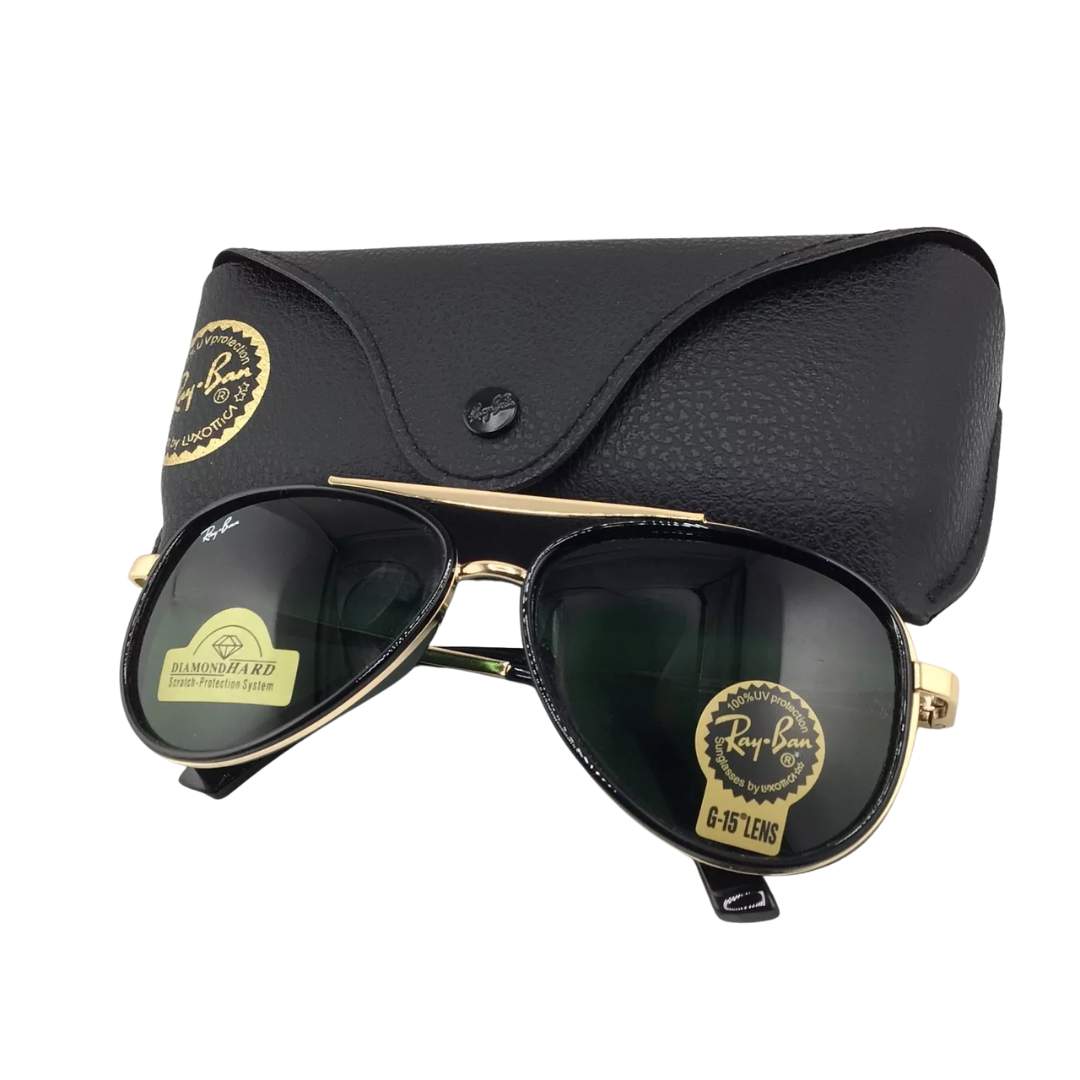 Ray Ban Aviators RB4414 685 Pilot Green Classic - Image 4