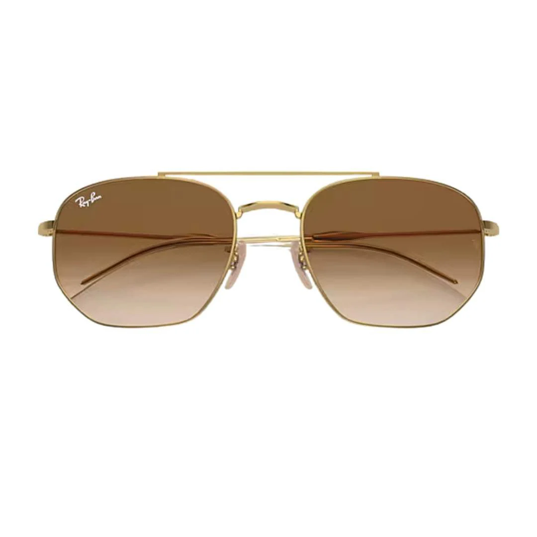 Ray Ban RB3707 001/51 Arista Gold Frame Brown Lens - Image 4