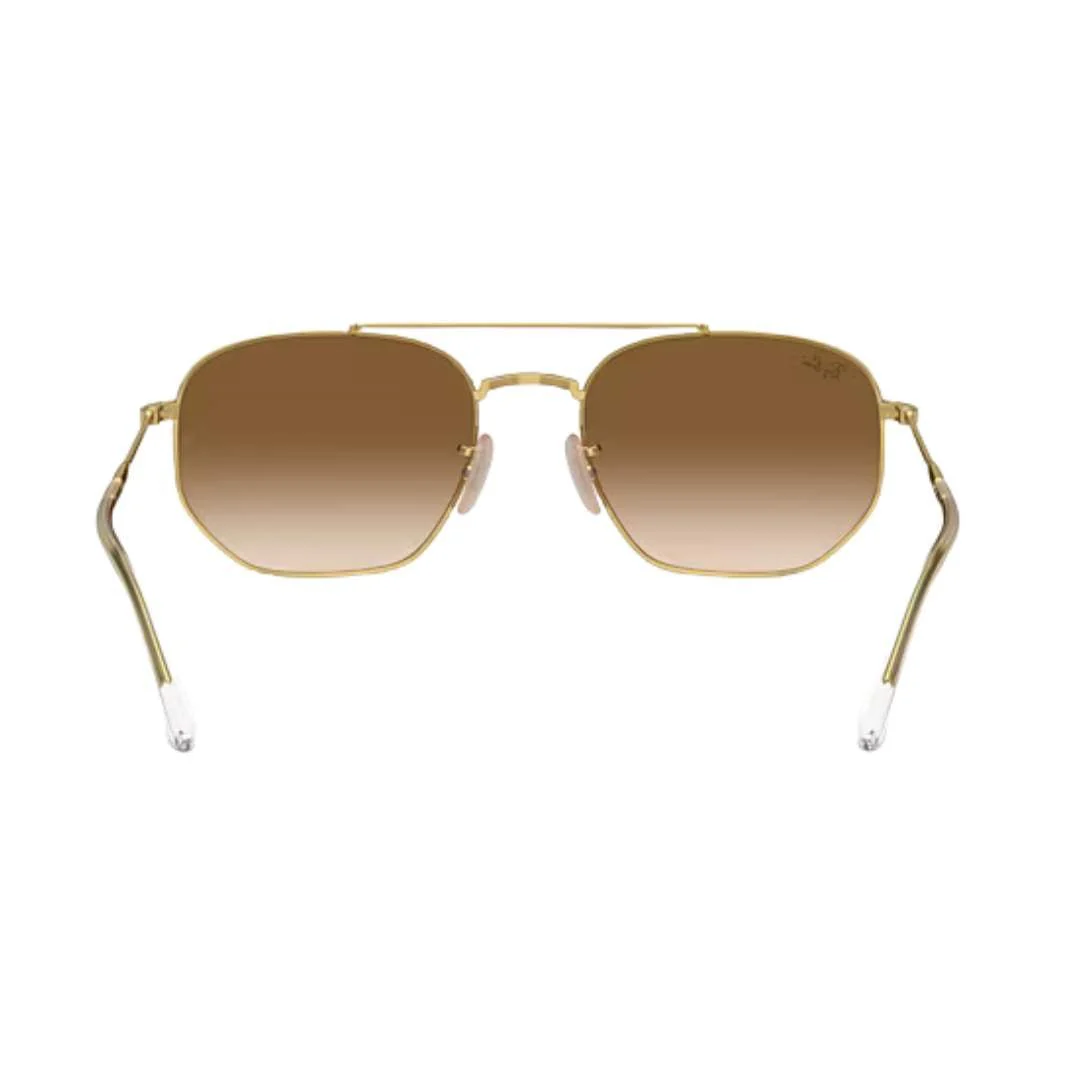 Ray Ban RB3707 001/51 Arista Gold Frame Brown Lens - Image 5