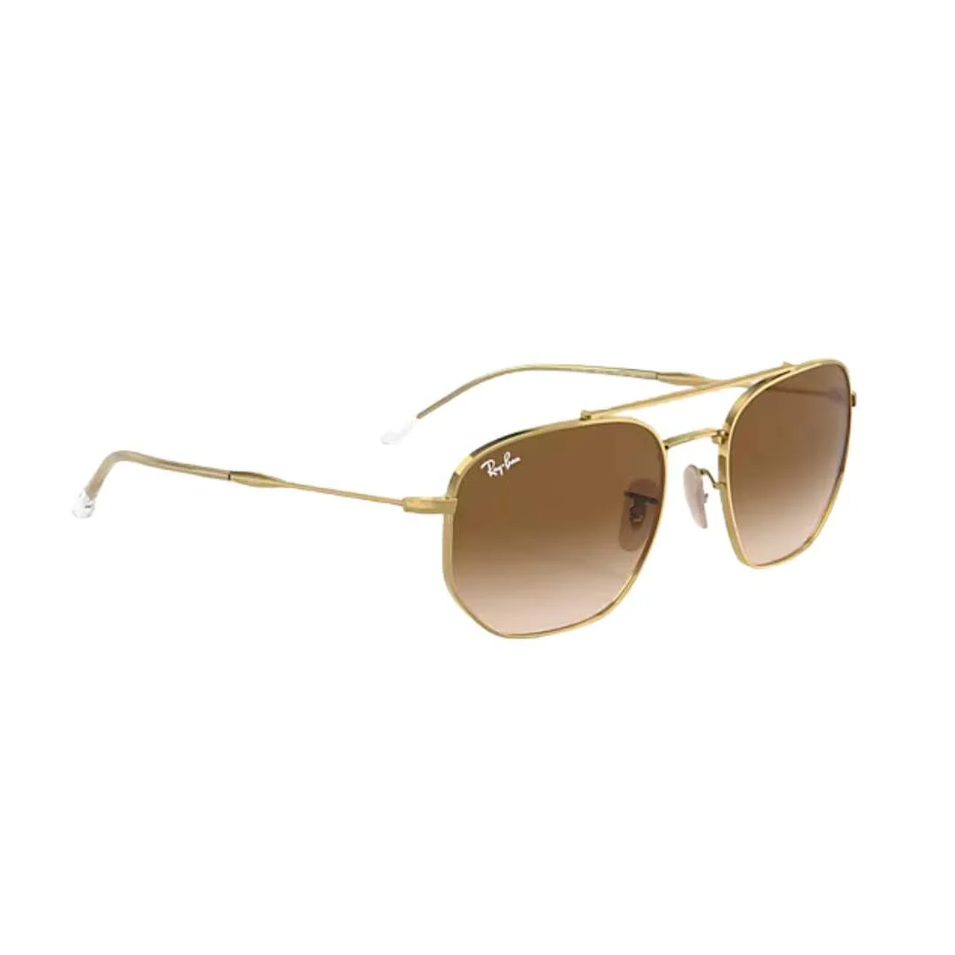 Ray Ban RB3707 001/51 Arista Gold Frame Brown Lens - Image 6