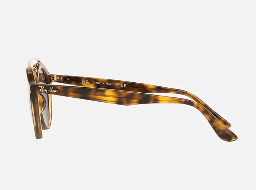 RAY-BAN RB4256 710/71 Tortoise Frame Green Tint Polarise Lens - Image 3