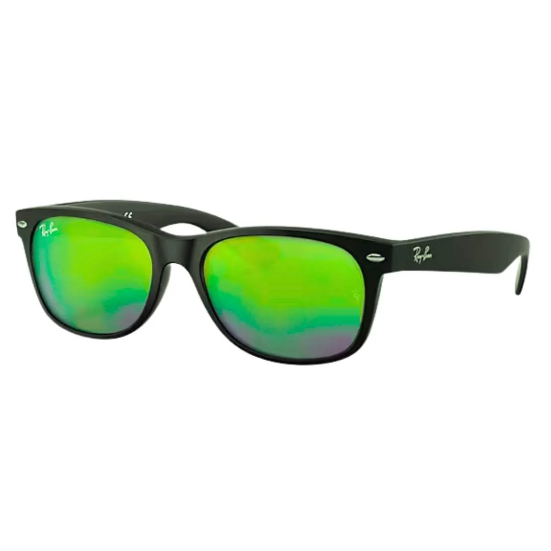 Rayban Wayfarer RB2140 901/19 Black Frame Green Lens