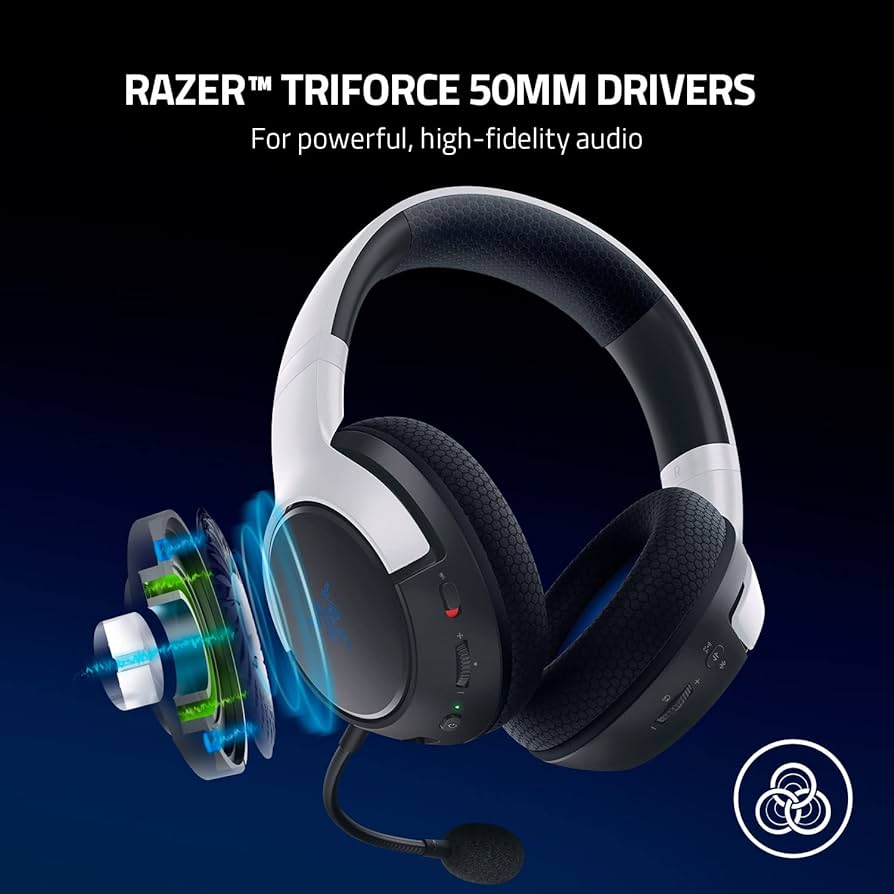 Razer Kaira - Dual Wireless Bluetooth PlayStation 5 Headset - Image 6