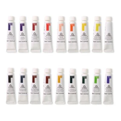 Reeves Oil Paint Set - Highly Pigmented Oil-Based Colours - 18 x 12ml Tube - Image 2